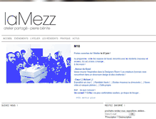 Tablet Screenshot of lamezz.fr